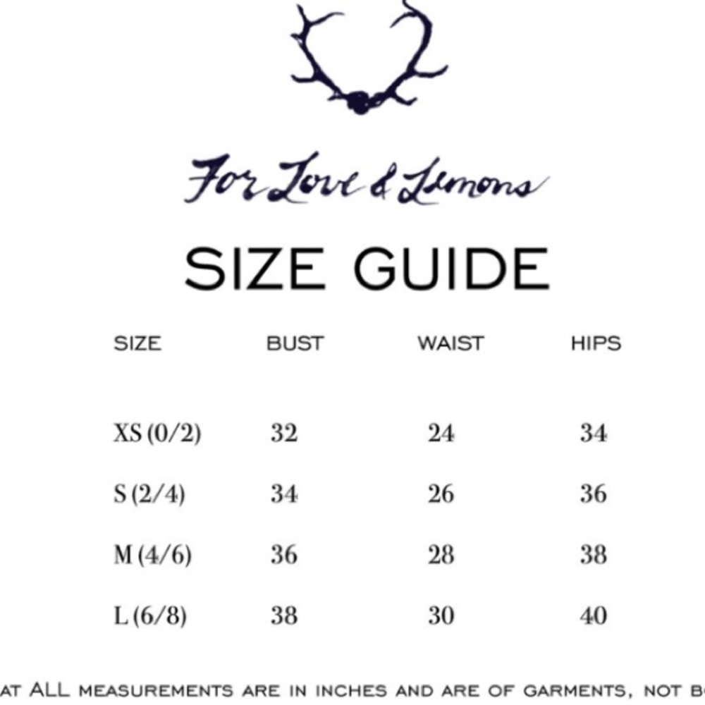 For Love and Lemons floral Embroidery Midi Dress S - Picture 10 of 10